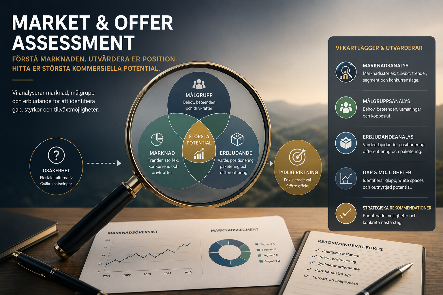 Market and offer assessment Market and offer assessment